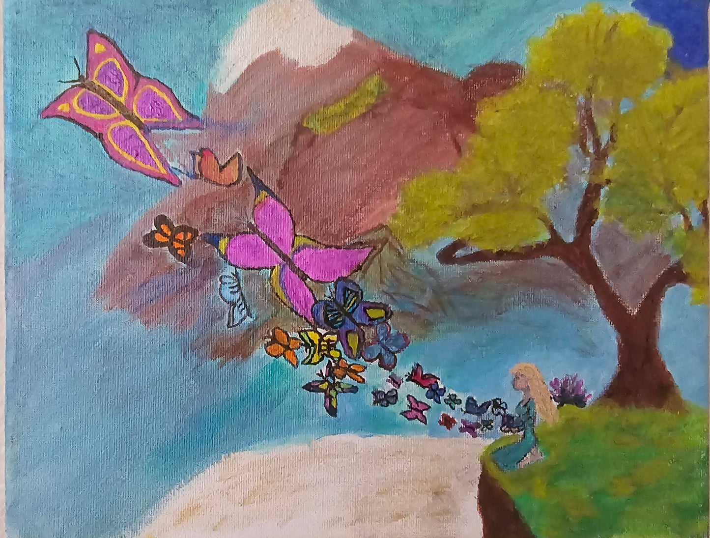 Flight of the butterflies